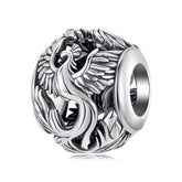 Flying Phoenix Charm
